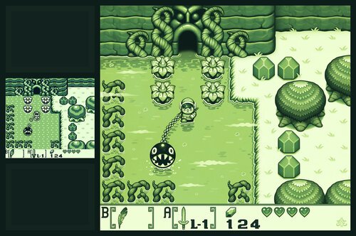 On the left: an original screenshot from