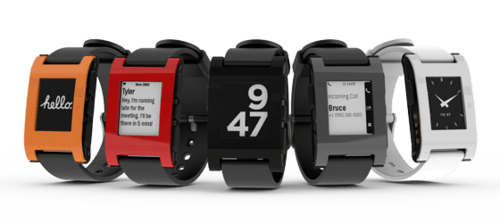 The original Pebble from 2012