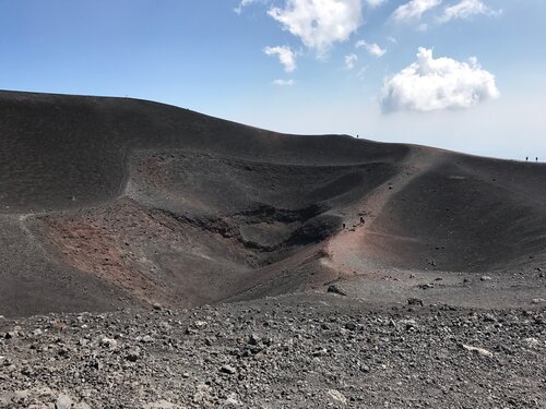 One can only image the forces of nature judging by these craters.