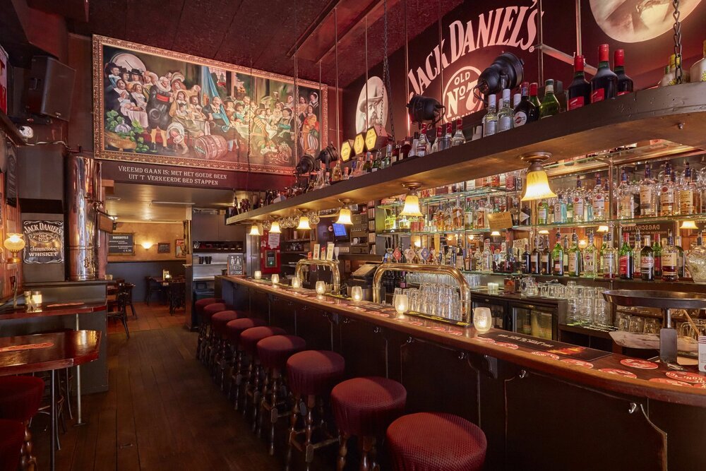 Café 't Pakhuis in Amsterdam - where Snake '97 was