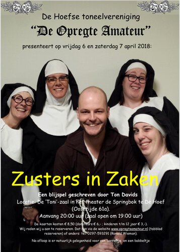 Flyer announcing the play
