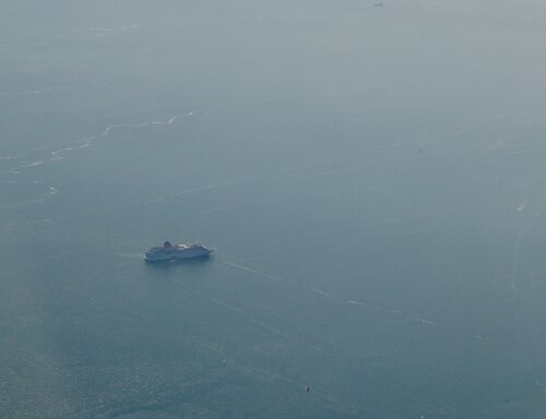 Passengership in de Waddenzee (near Texel)