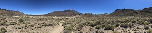 Panorama in the Las CaƱadas caldera