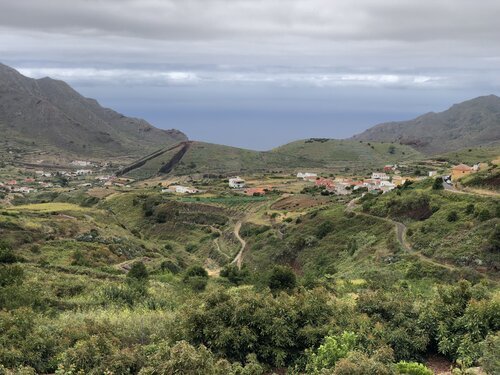 El Palmar in the valley between Monte del Agua and the Teno mountains