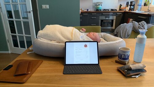My desk, daddy style
