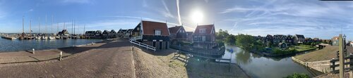 Harbour in Marken