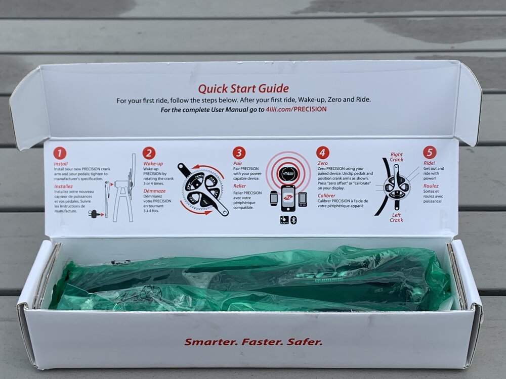 Quick start guide installing and using the power meter