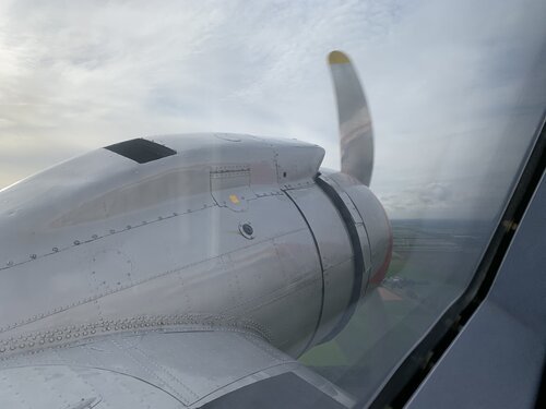 The R-1830 Twin Wasp piston engine at work - it feels alive!