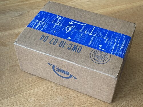 Few days after ordering my parts, a magic box appeared on my desk