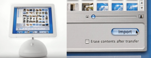 Introducing iLife in 2002 - shown on an iMac G4 - designed to be fun, easy and powerful