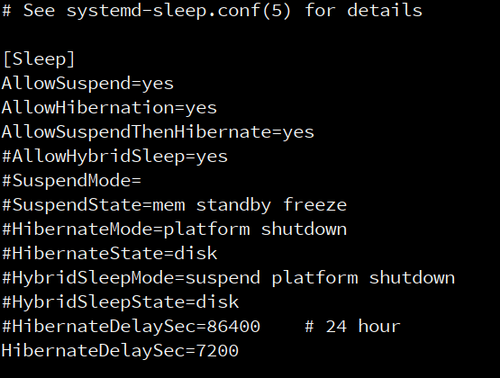 The systemd setting “AllowSuspendThenHibernate” in sleep.conf enables you to define a timeout between suspending to RAM and suspending to disk (hibernation)