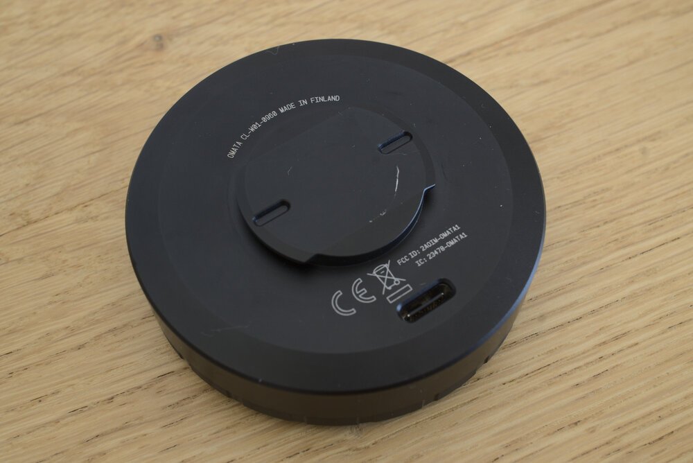 The mechanical display is actually very power efficient, providing a 17+ hours battery life. Charging is done using a standard USB-C connector on the back.