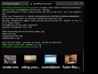 How to use rsync to make backups