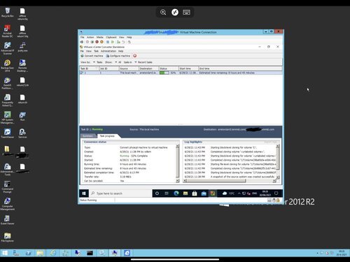 Migrating a Microsoft Hyper-V VPS to VMware ESXi using VMware vCentre Converter