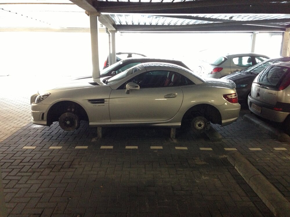 Dude, where are my wheels?!