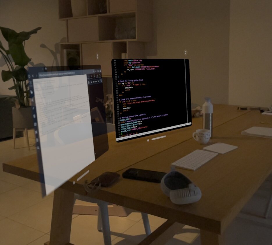 You can look around them, move closer to them, or rearrange them by dragging them through your room