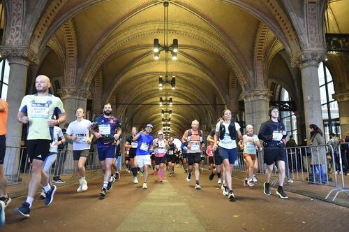 Running in the Rijksmuseum tunnel - that's pretty cool