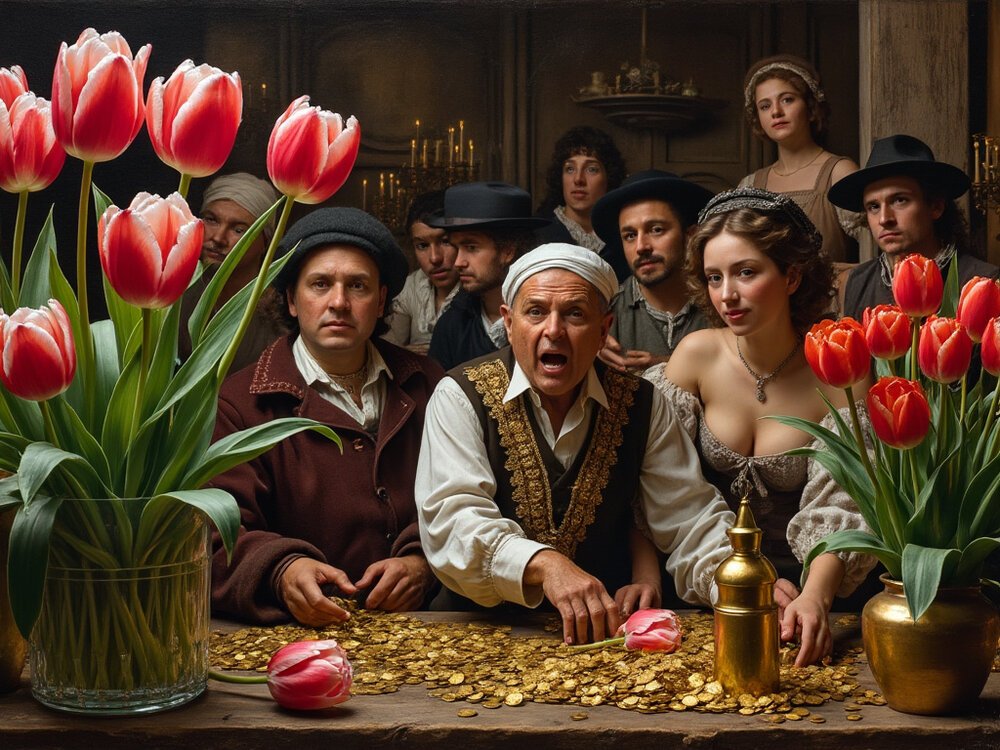 Yesteryear's speculative trading: The Dutch Tulip Mania