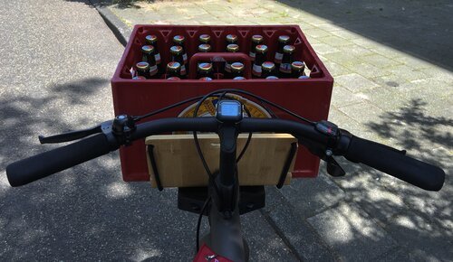 El portaequipajes delantero opcional 