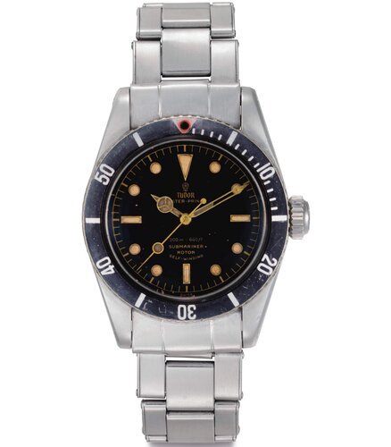 Tudor Oyster-Prince Submariner 7924 (de 1959) subastado por 93.750$ en 2016 (foto: Christie's)