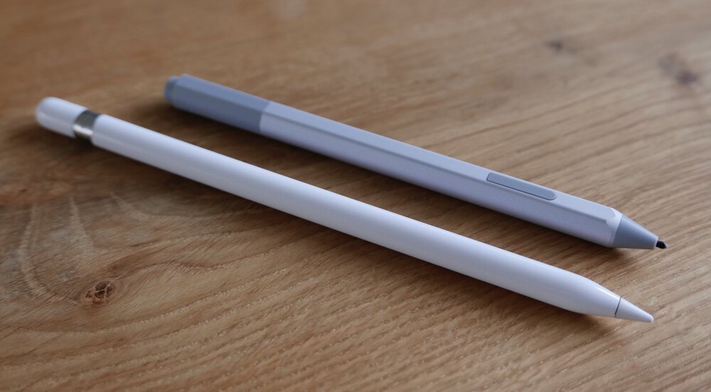 Apple Pencil y Lápiz para Surface