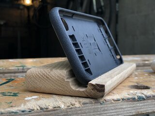 Crear un soporte minimalista para iPhone