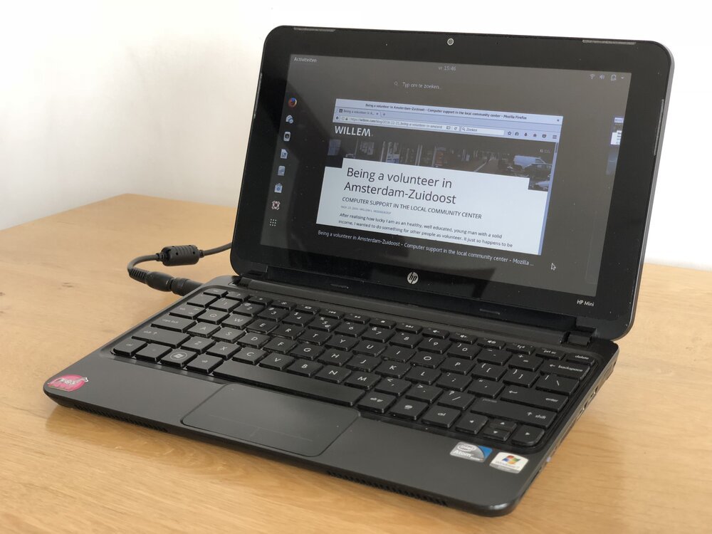 El portátil vuelve a funcionar, esta vez gracias a software (mayormente) libre