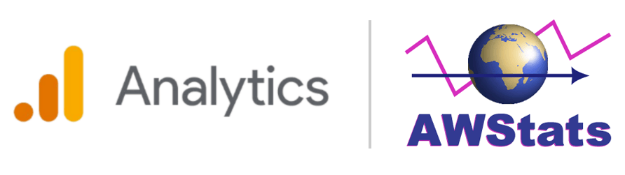 Google Analytics y AWStats - software de estadísticas de tráfico web