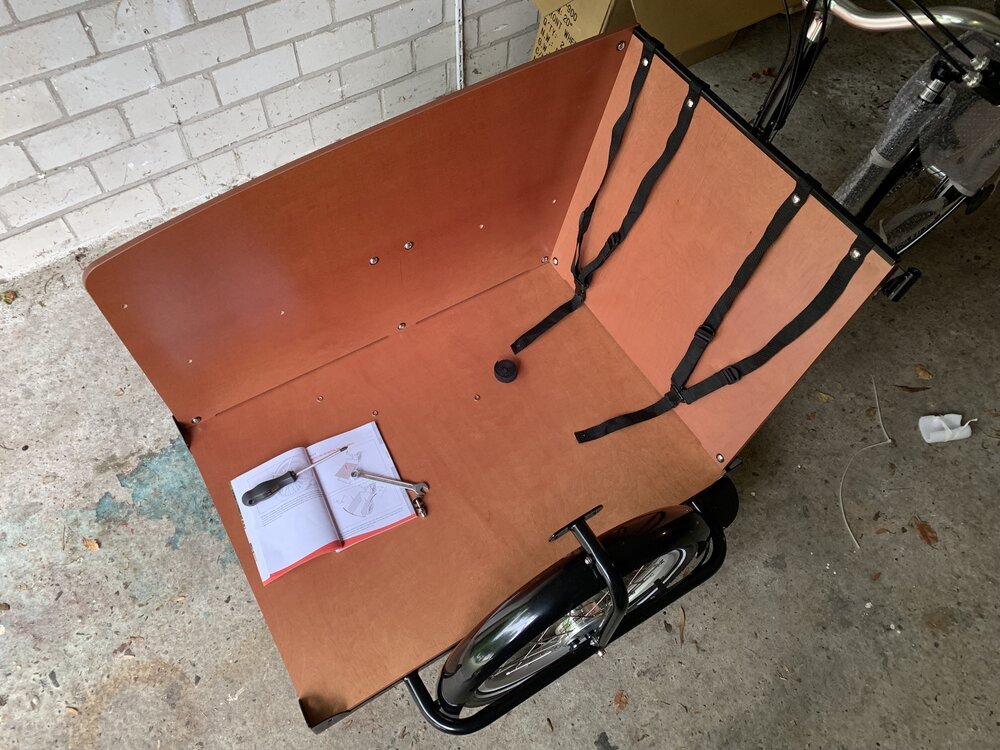 Ensamblando la caja de carga