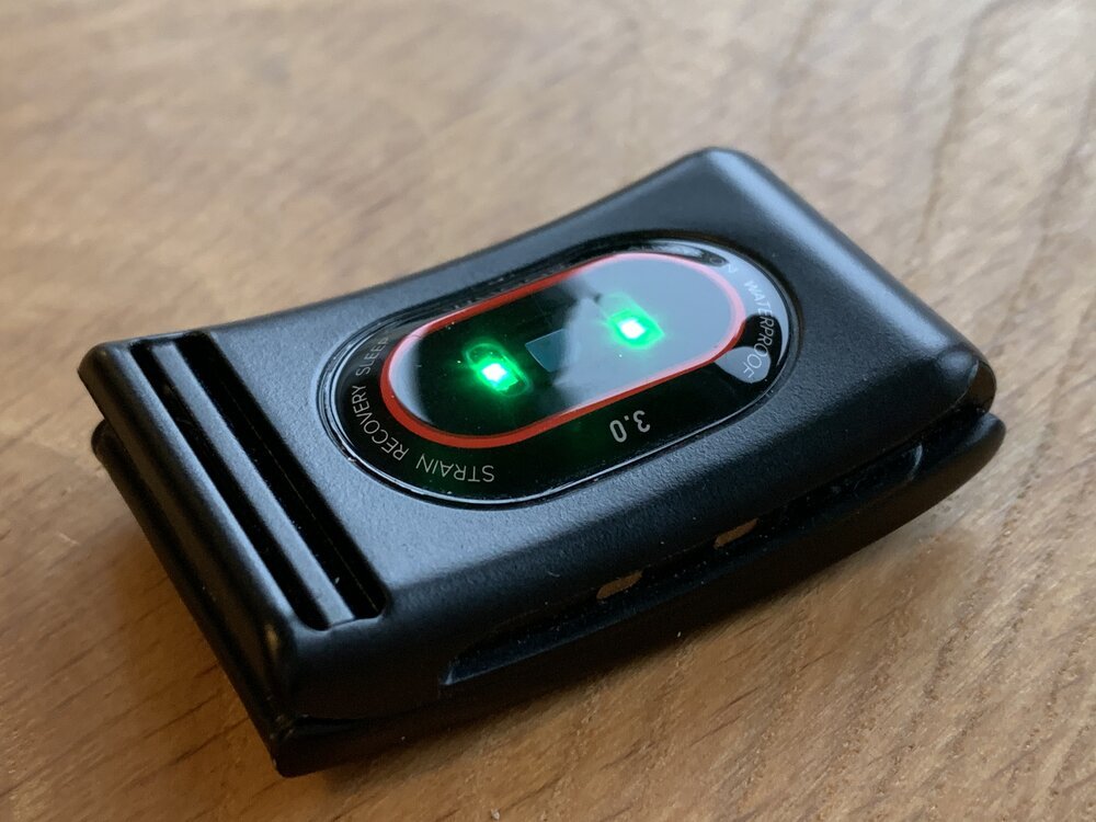 Sensores del WHOOP Strap 3.0