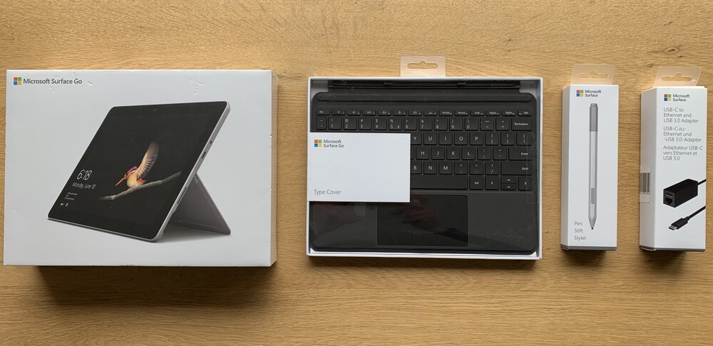 Microsoft Surface Go - una tableta ultraportátil con pantalla táctil de 10