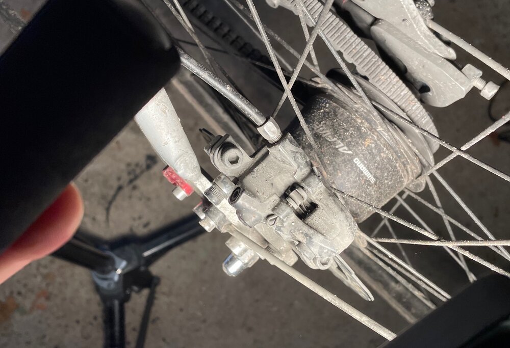 Investigando mi freno trasero