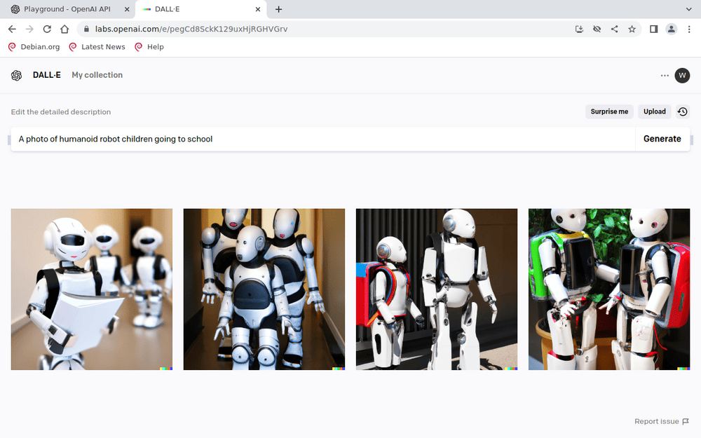 Las ilustraciones para esta entrada de blog se crearon con DALL-E, el asombroso sistema de IA que genera imágenes originales
