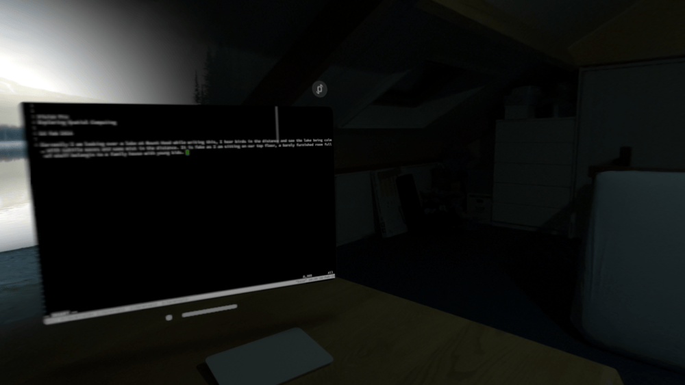 ... ¡no! Sólo nuestro ático lleno de 