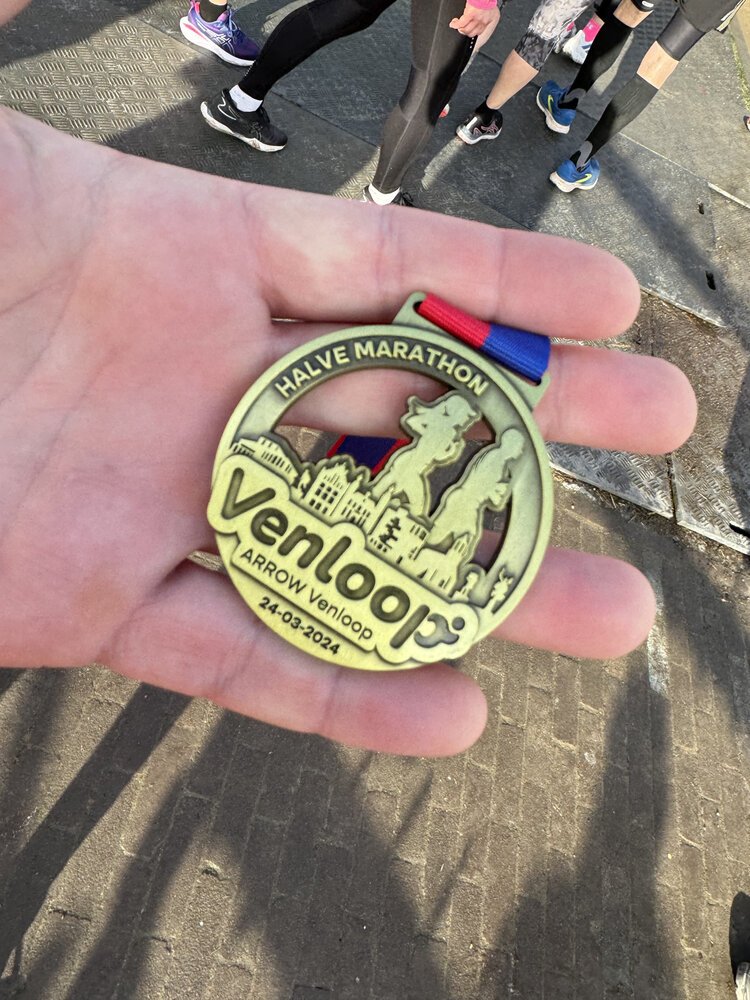 Ooooohhhh... ¡Tengo una medalla elegante!