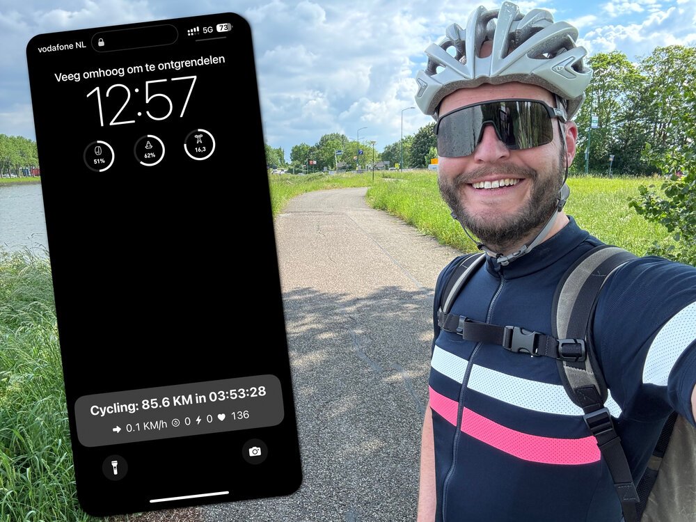 Tengo algo de magia en mi bolsillo: La app registra entrenamientos desde el fondo - durante las grabaciones solo muestra un widget en la pantalla de inicio