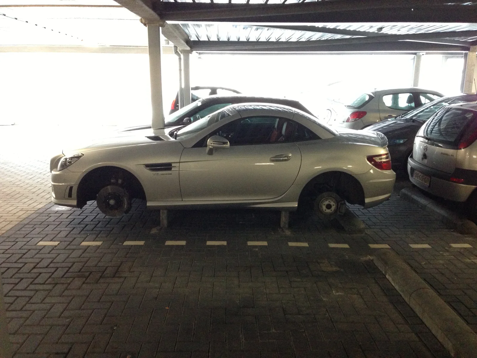 Dude, where are my wheels?!