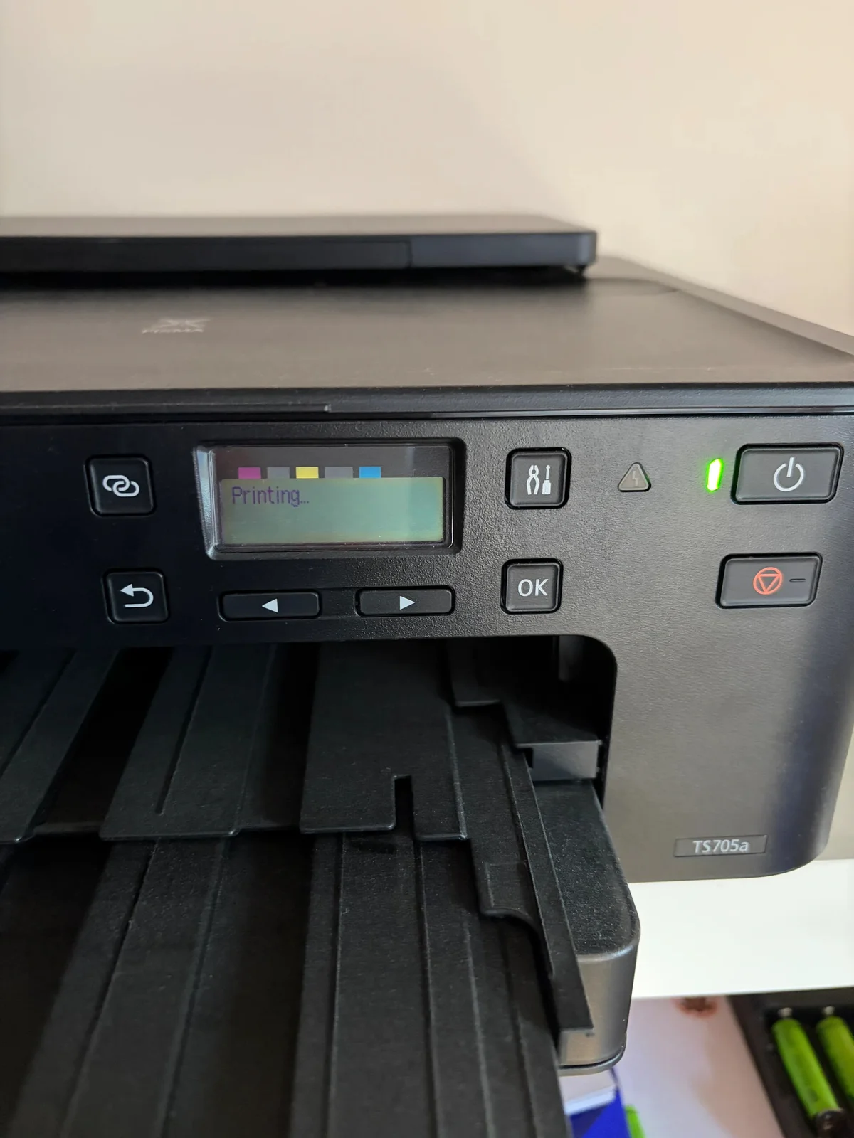 Printing, on a printer that nobody had set up for this