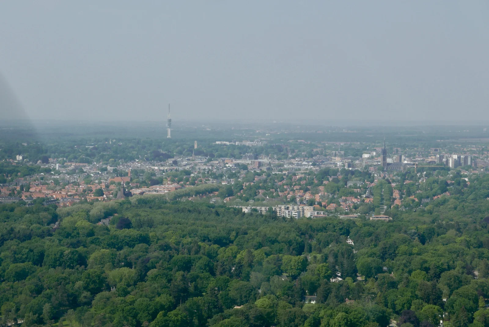 Hilversum - with the radio/TV tower clearly visible
