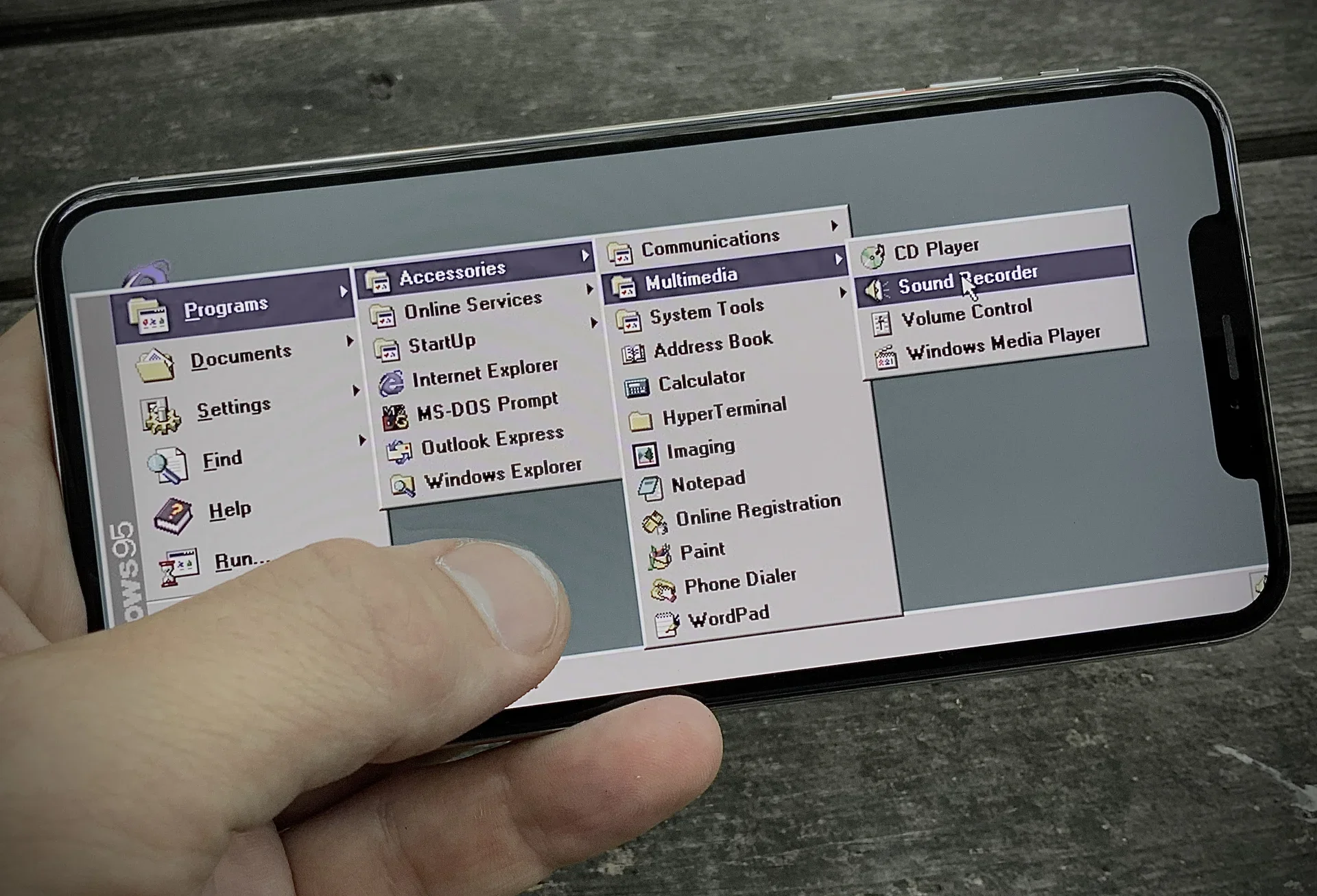 Some thoughts on touch screen user interface design