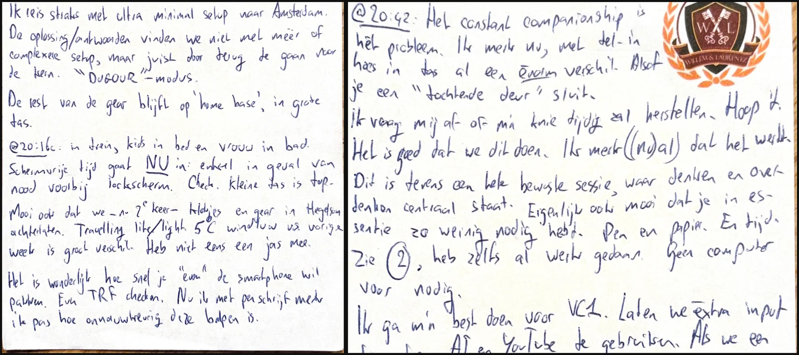 The letterhead of 3 February, in the train: Dugour mode, screen-free time starts now, and the constant companionship as the problem
