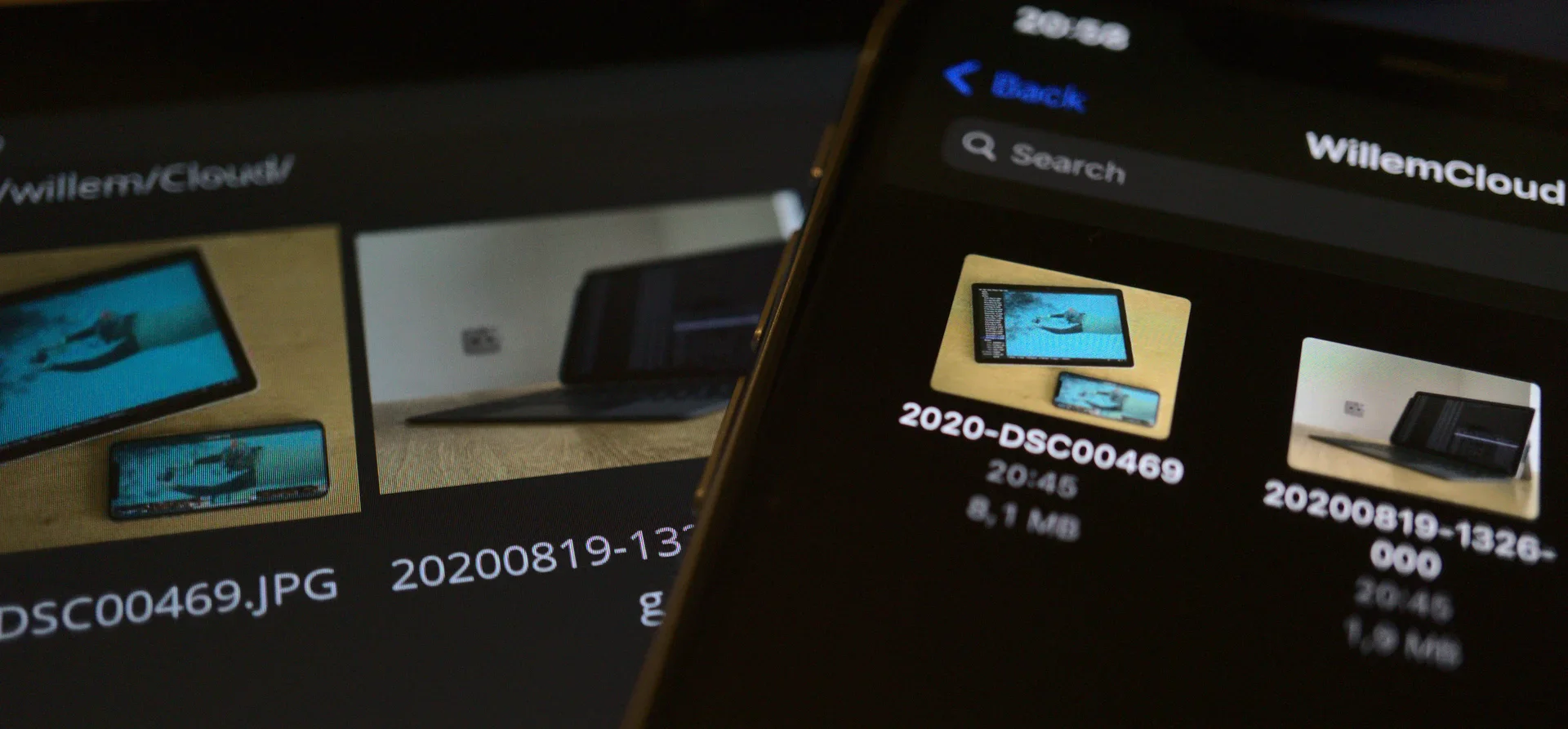 Syncing files seamlessly between smartphone and tablet