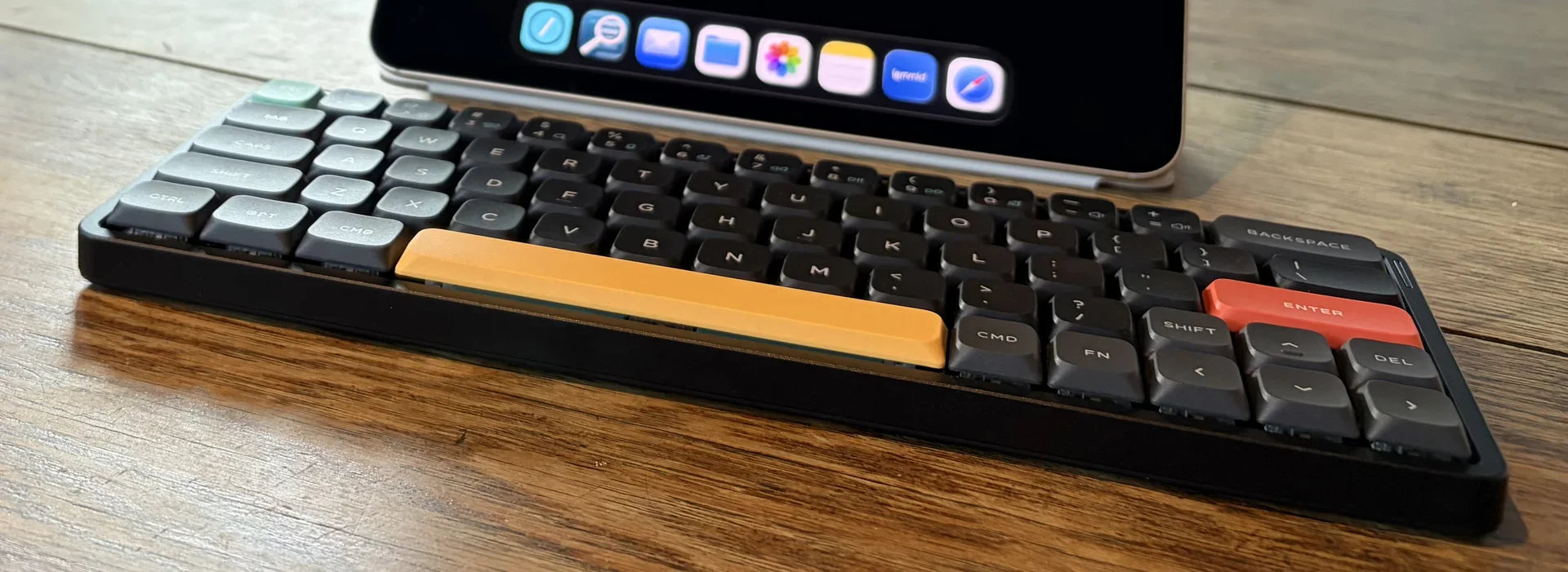 Using a mechanical keyboard