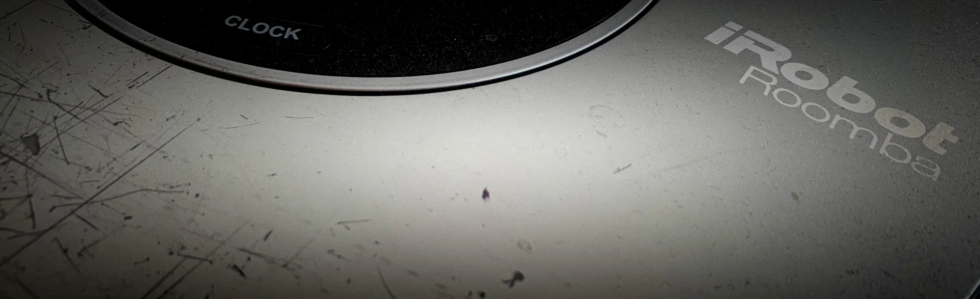 Servicing a robot vacuum cleaner