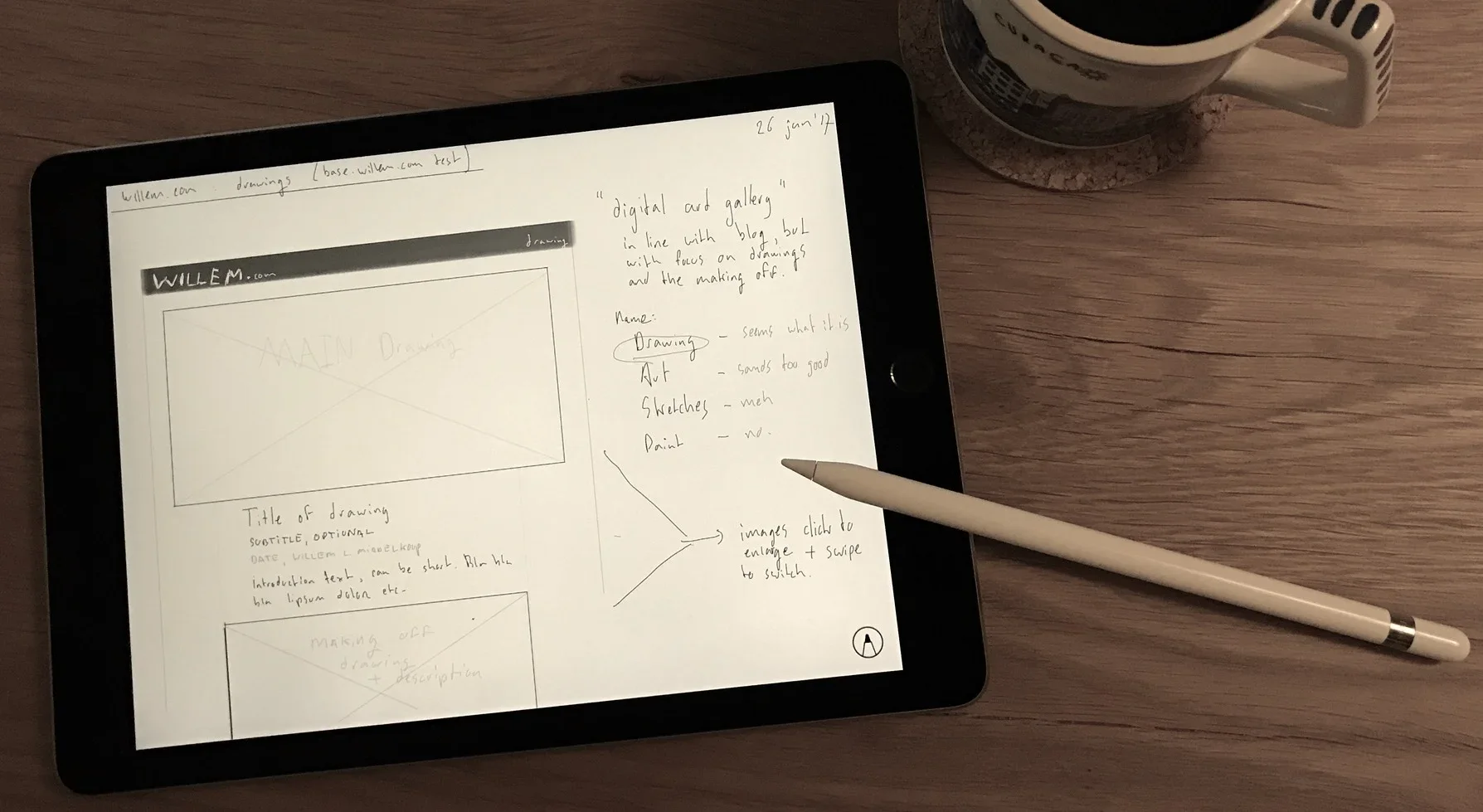 iPad Pro next to my primary machine