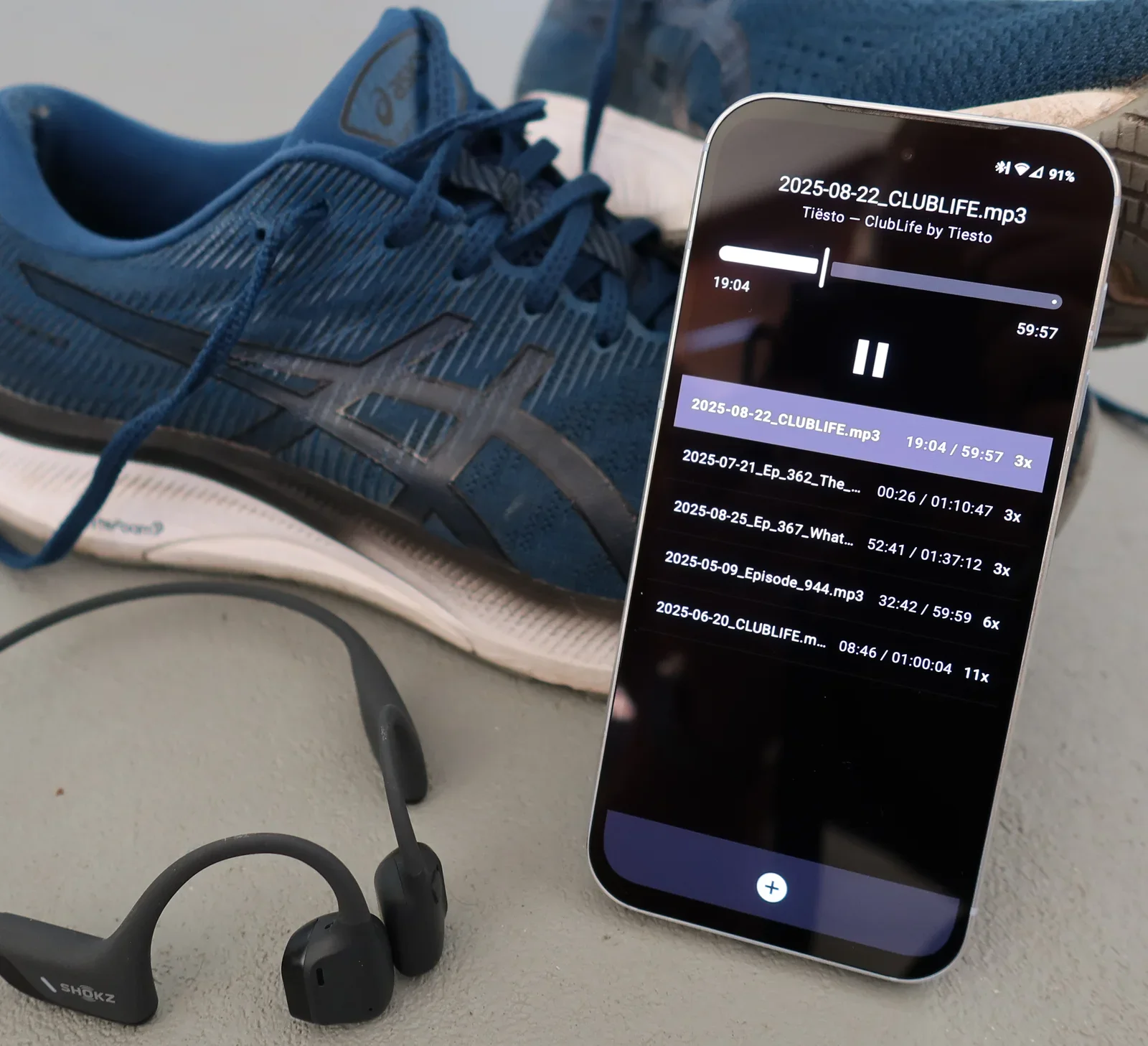 Auscultare: made with love to get out of your way so you have more time for other things, like going for a run!