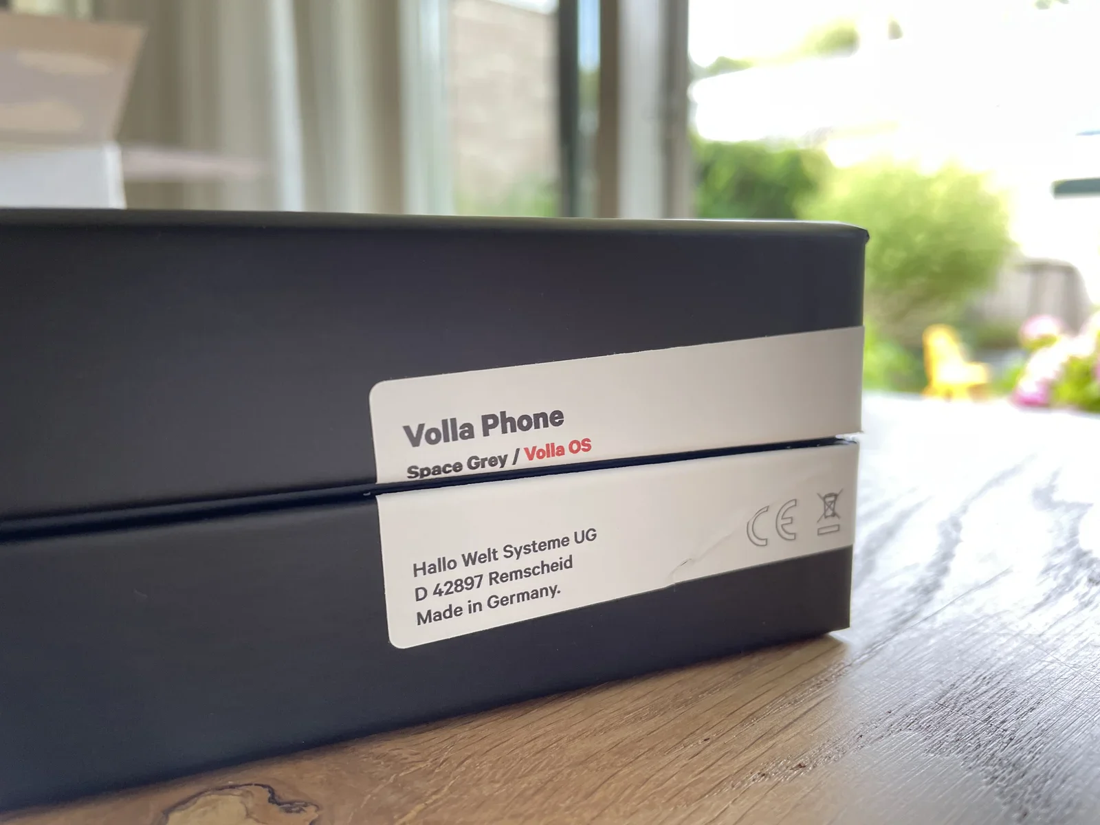 Who has a smartphone these days that says "Made in Germany"?