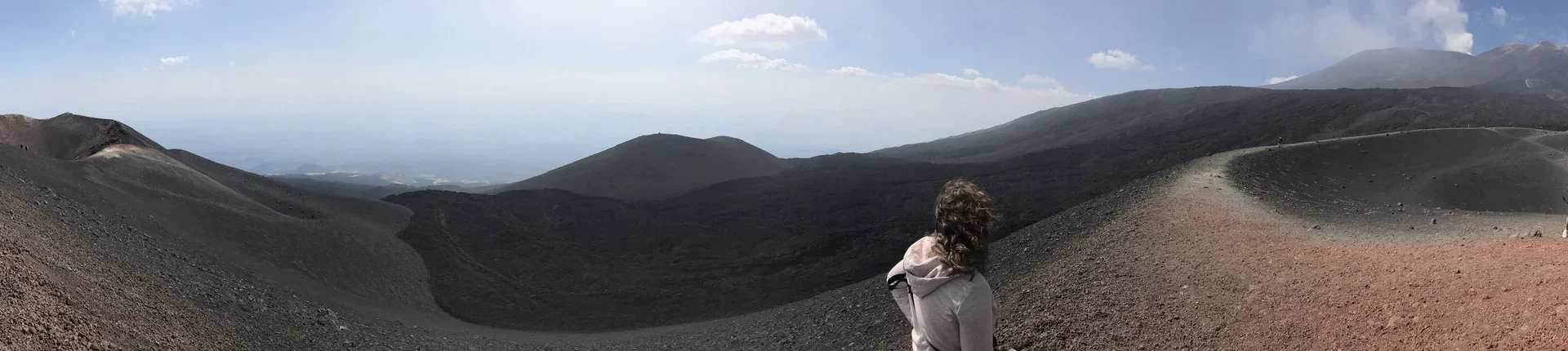 Climbing Mount Etna