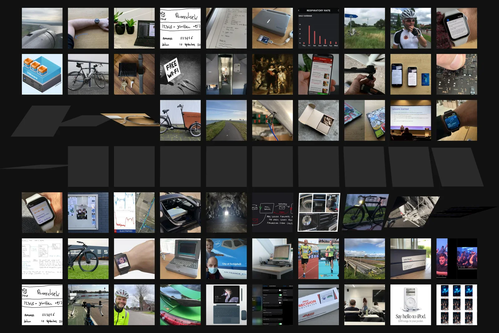 Visual Journal, dubbed "Willemstagram" in action