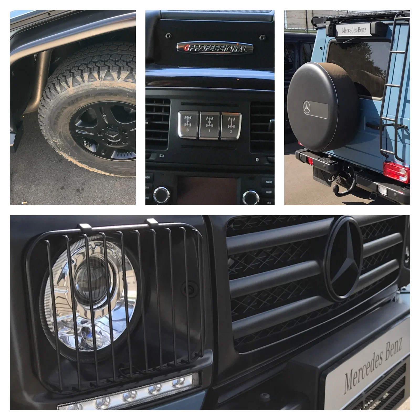 The G-Class Professional is pretty hardcore "function first"